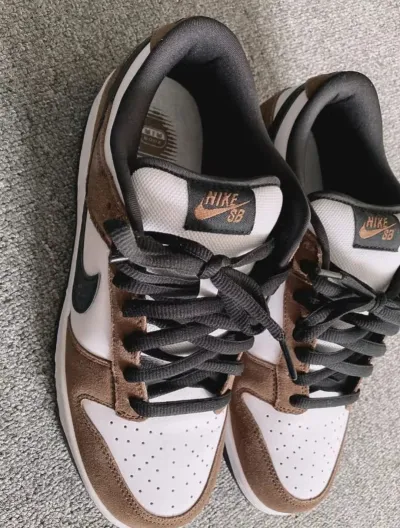 Nike SB Dunk Low Trail White Brown 304292-102 review Bruce Watt