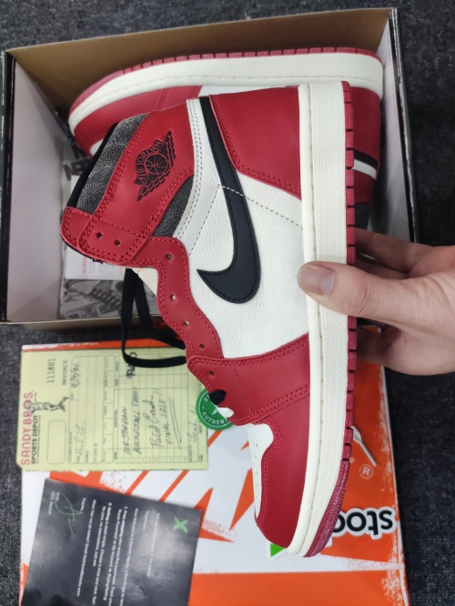 Air Jordan 1 Retro High  Chicago Lost and Found  DZ5485-612 (Top Quality)  review 