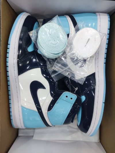 Air Jordan 1 Retro High UNC Patent  CD0461-401 review Vita Marjory