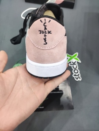 Travis Scott x Air Jordan 1 Low Black Red DM7866-066  review 0