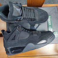 Air Jordan 4 Retro “Black Cat” （2020）CU1110-010 review 1