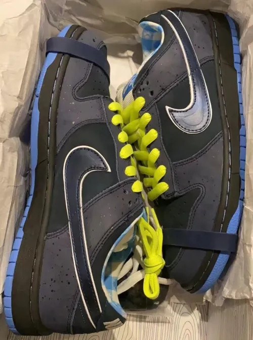 Nike SB Dunk Low Concepts Blue Lobster 313170-342 review 