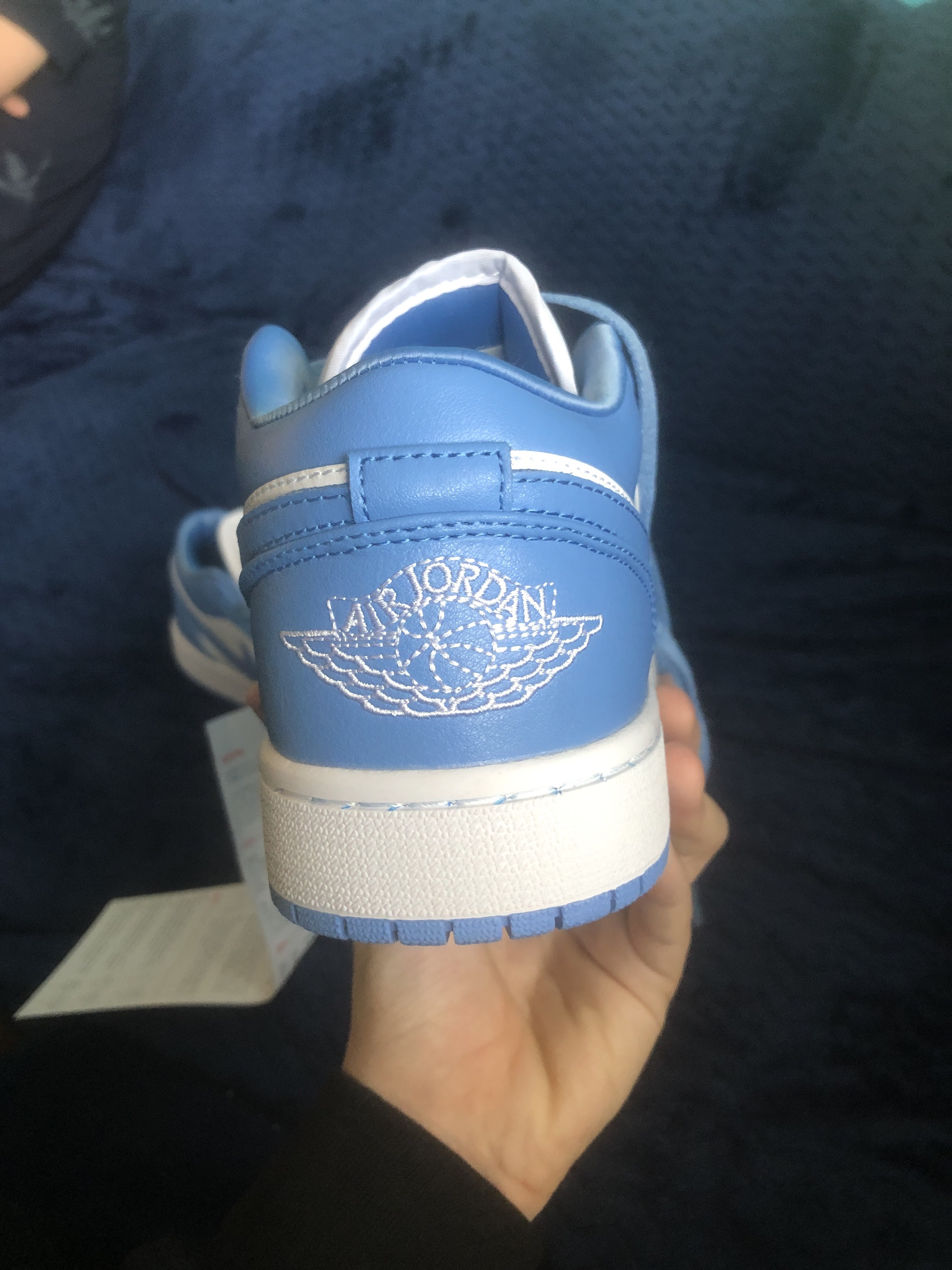 Air Jordan 1 Low UNC (W) AO9944-441 review Air Jordan 1 Low UNC (W) AO9944-441 03