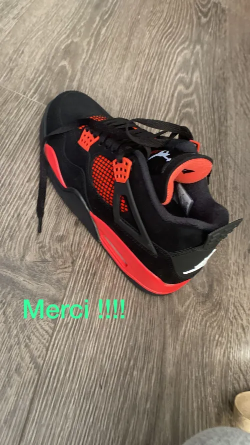 Air Jordan 4 Red Thunder  CT8527-016 review 