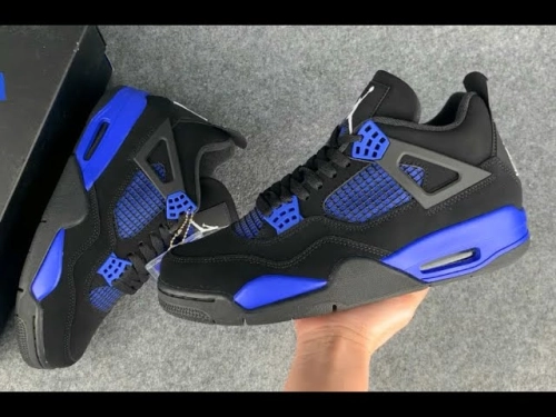 Air Jordan 4 Retro Black Game Royal CT8527-018 review 