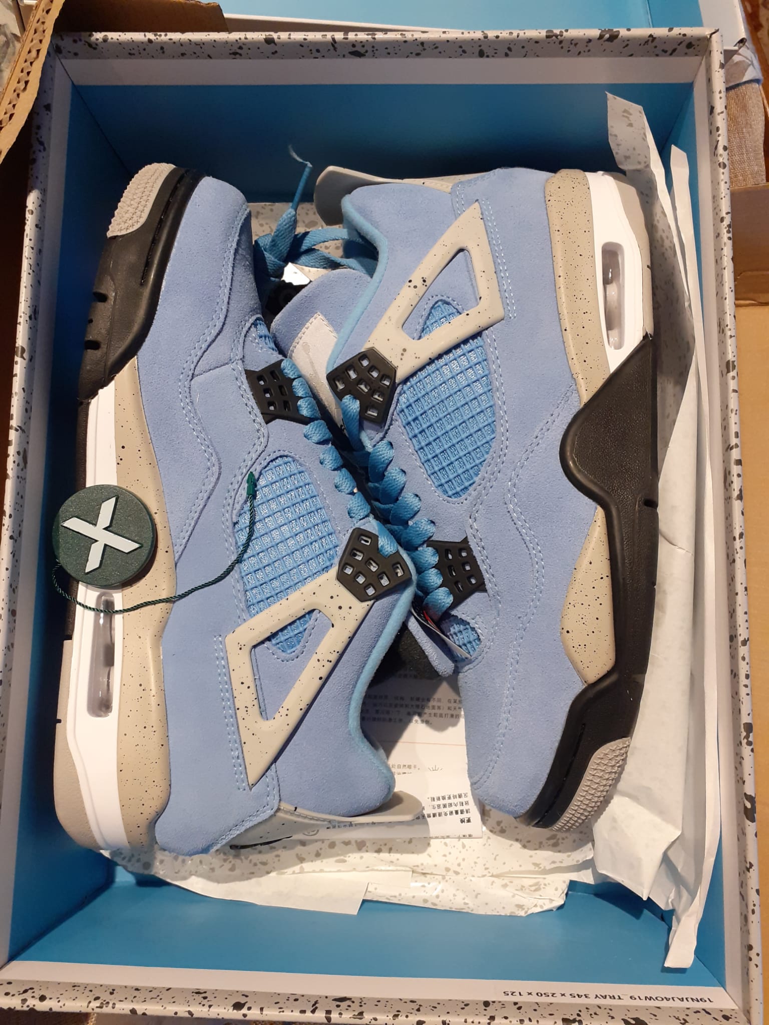 Air Jordan 4 SE University Blue CT8527-400 (Best Quality) review lucas