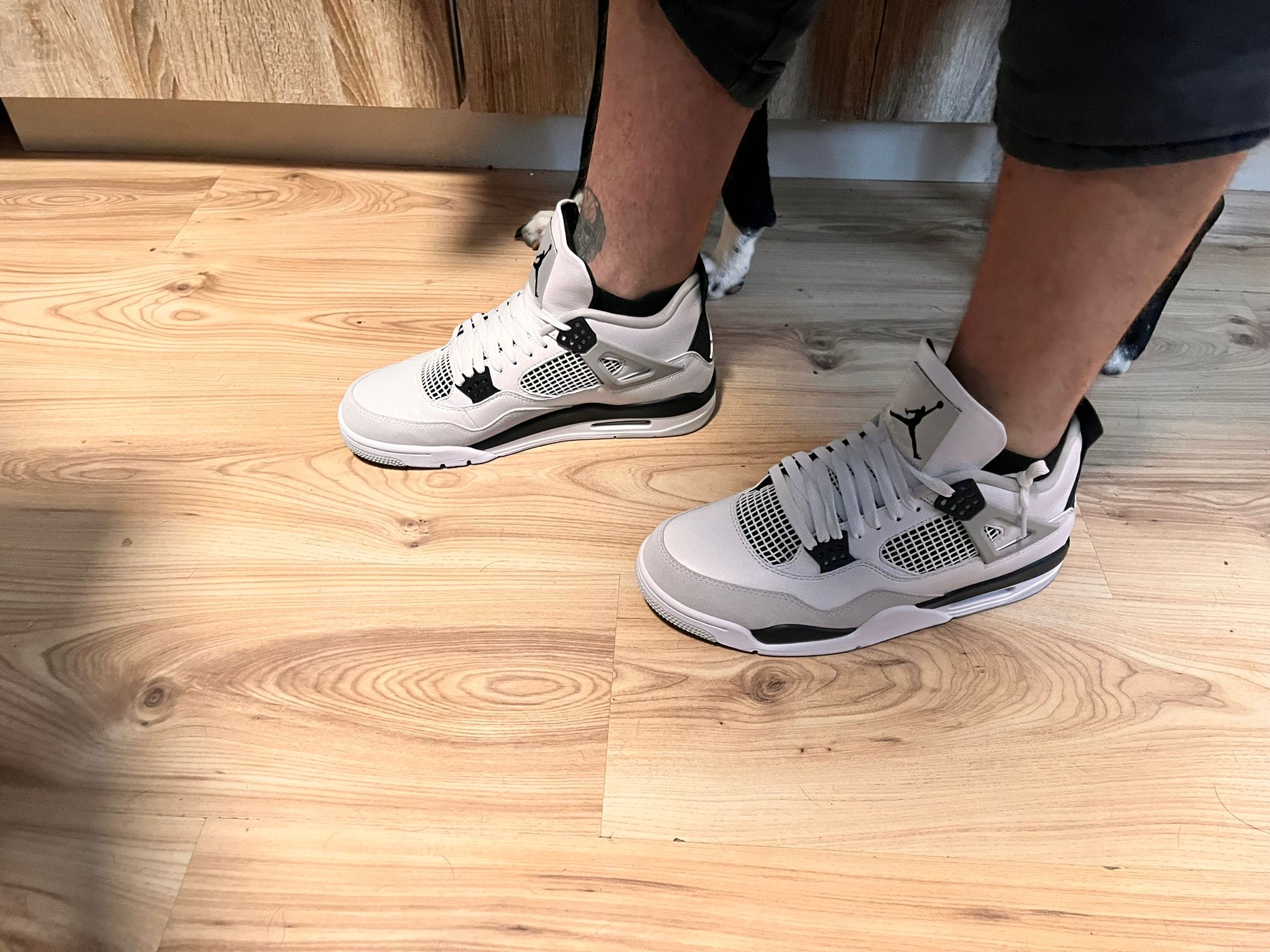 Air Jordan 4 Retro Military Black DH6927-111(Top Quality) review Kylie
