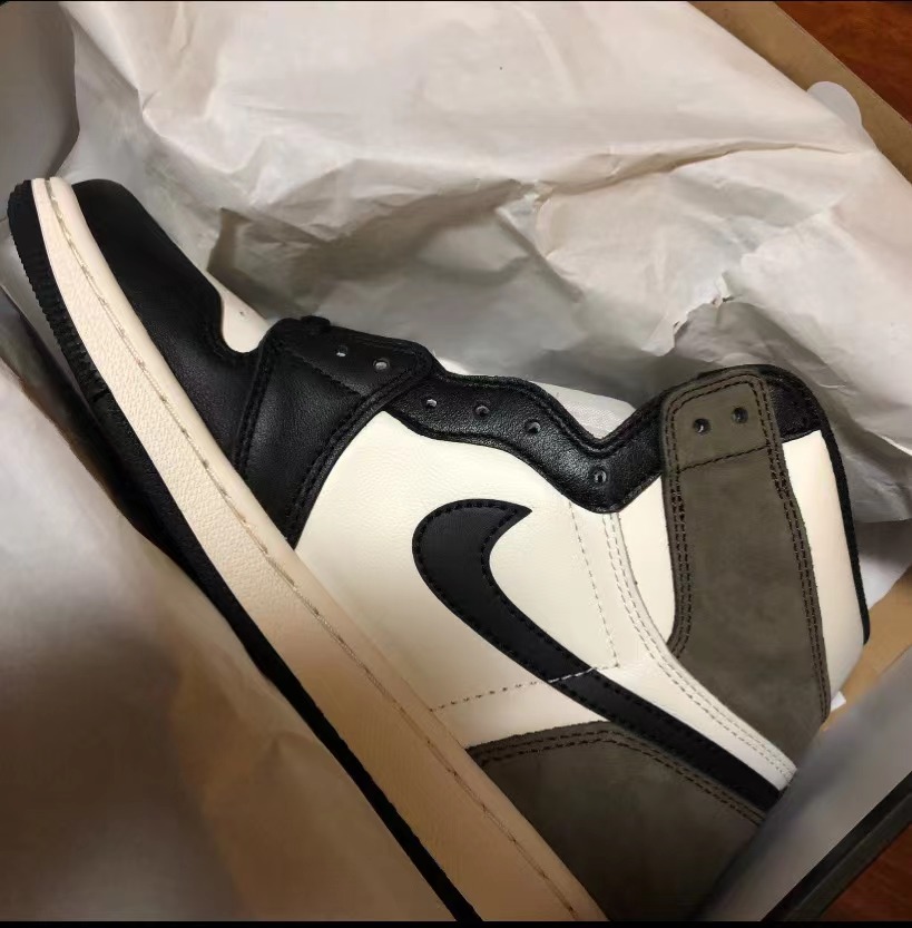 Air Jordan 1 Retro High Dark Mocha 555088-105(Top Quality) review Gilbert