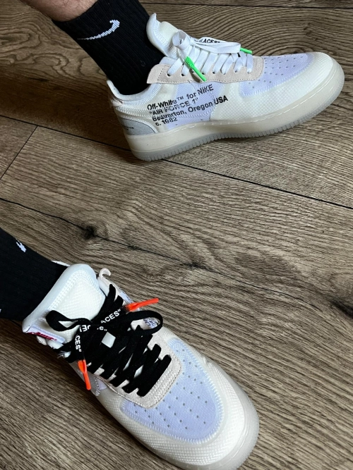 OFF White X Air Force 1 Low White AO4606-100 review 