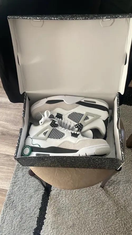 Cheap Air Jordan 4 Retro Military Black DH6927-111 review 