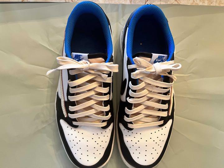 Fragment Design x Travis Scott x Air Jordan 1 Low-DM7866-140(Top version) review stephane