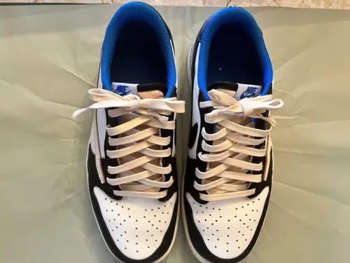 Fragment Design x Travis Scott x Air Jordan 1 Low-DM7866-140(Top version) review 