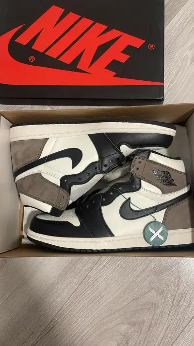 Air Jordan 1 Retro High OG 'Dark Mocha'  555088-105（GET） review Jahoda