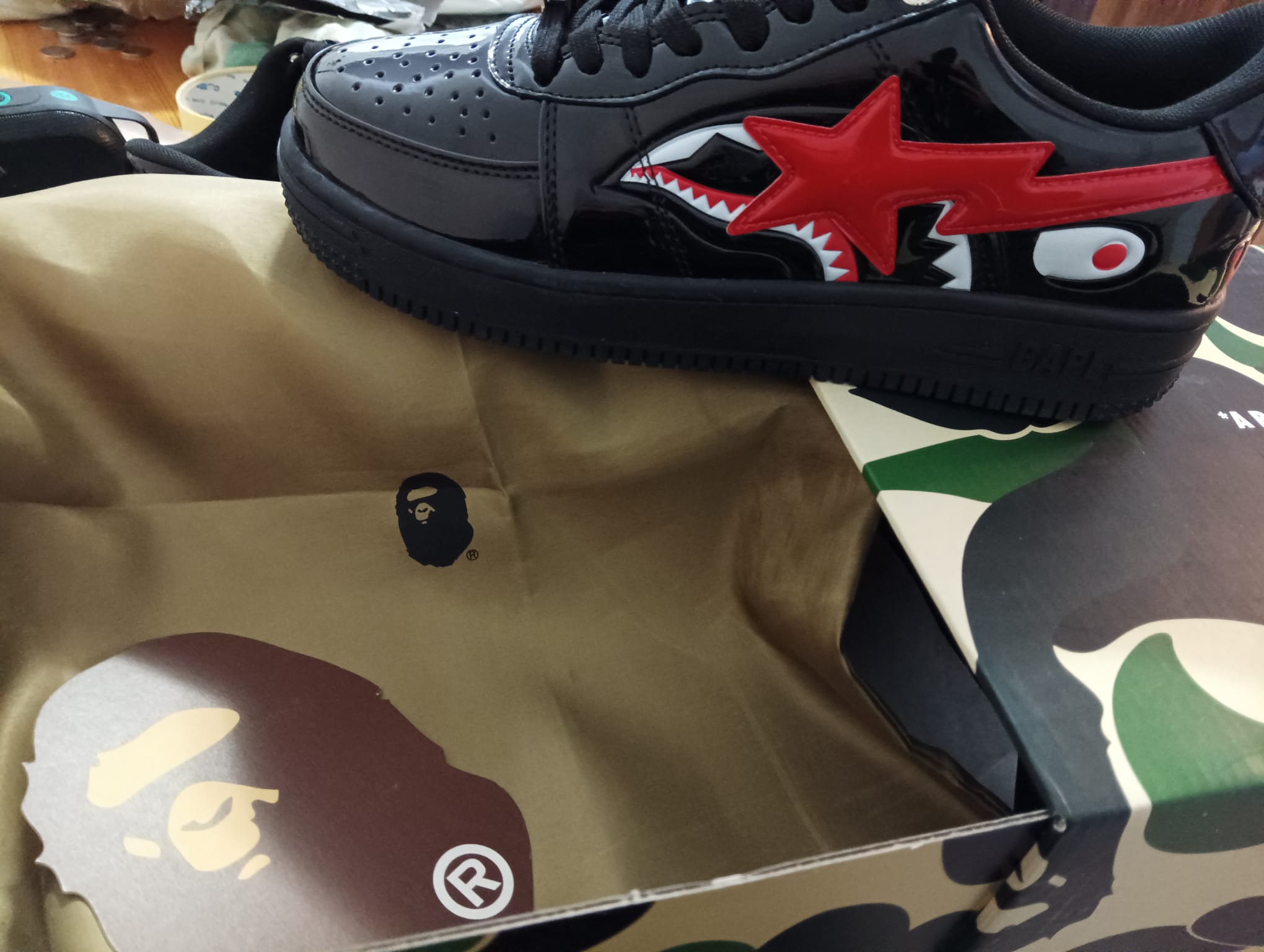 A Bathing Ape Bape Sta Low Shark Black review Mayer