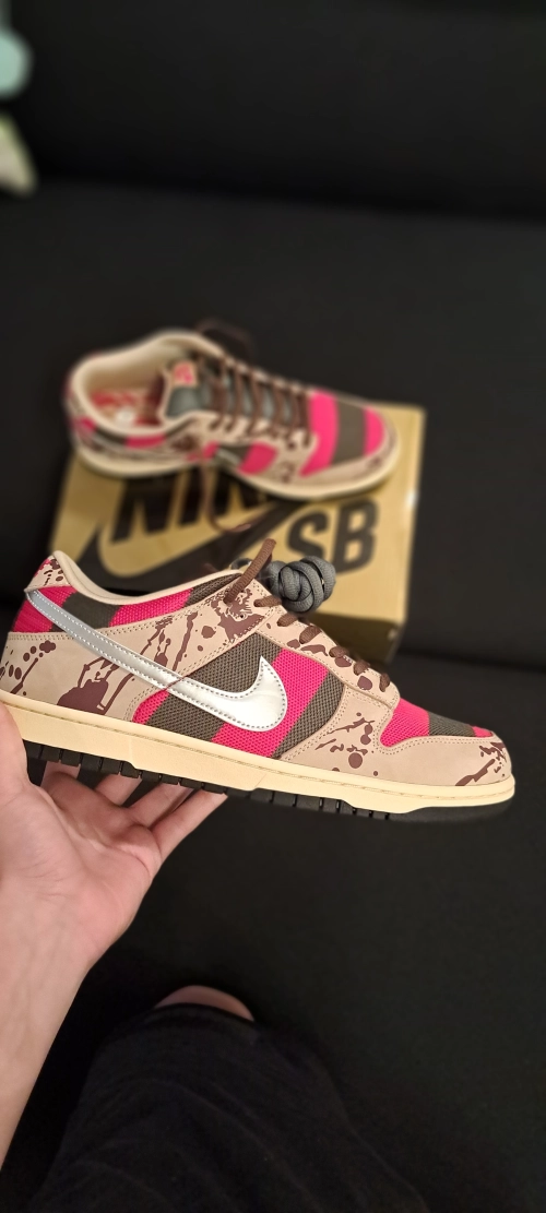 Nike SB Dunk Low Freddy Krueger 313170-202 review 