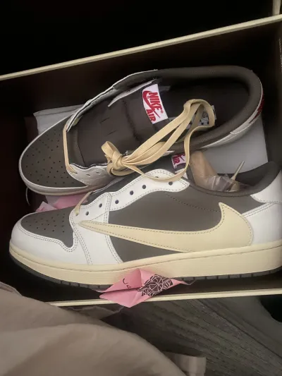 Travis Scott x Air Jordan 1 Low OG Reverse Mocha 01  DM7866-162(Special Offer) review W