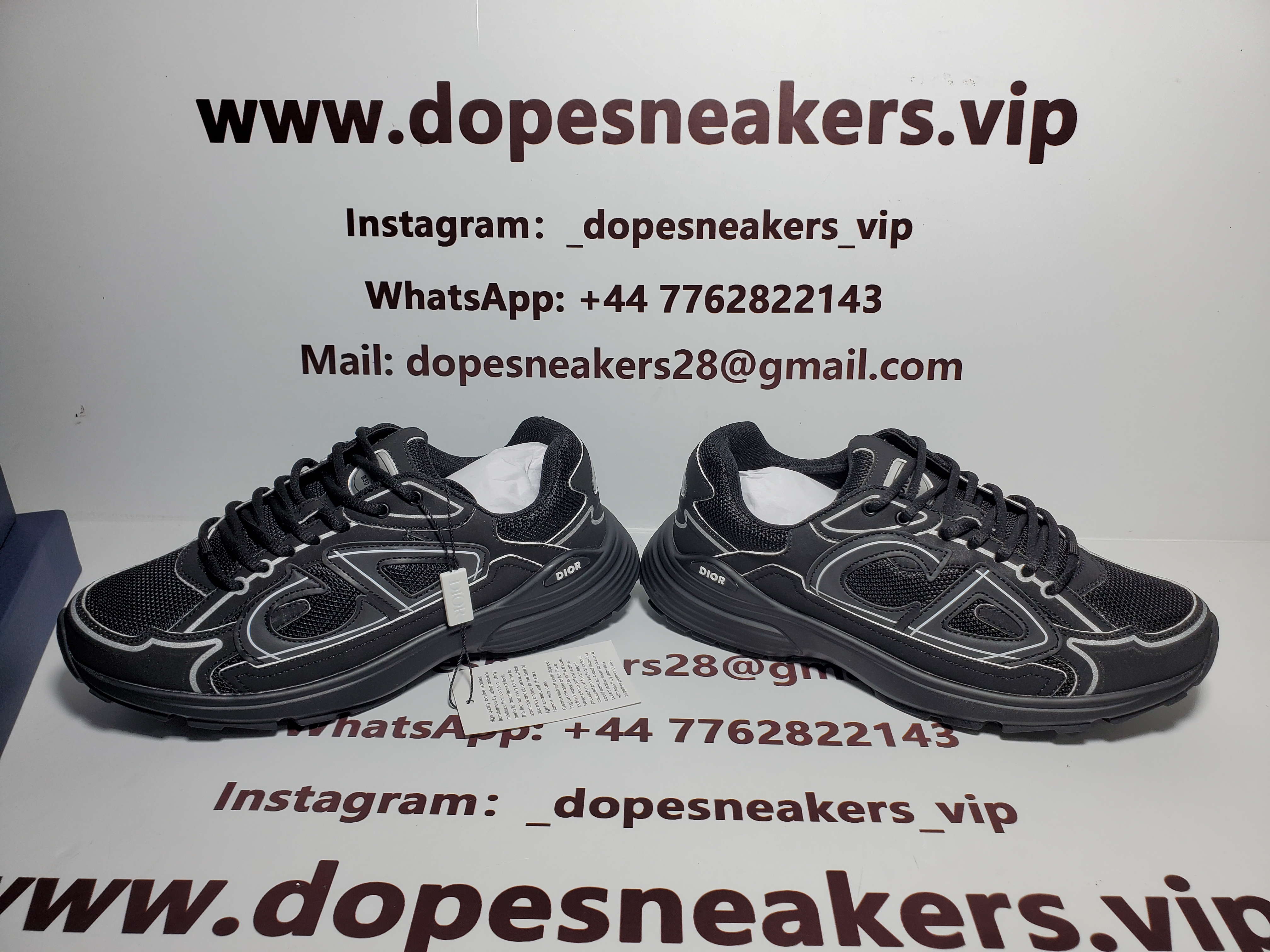 Dior B30 Triple Black 3SN279ZRF_H900 (Reflective) review JQ Igboanugo 00