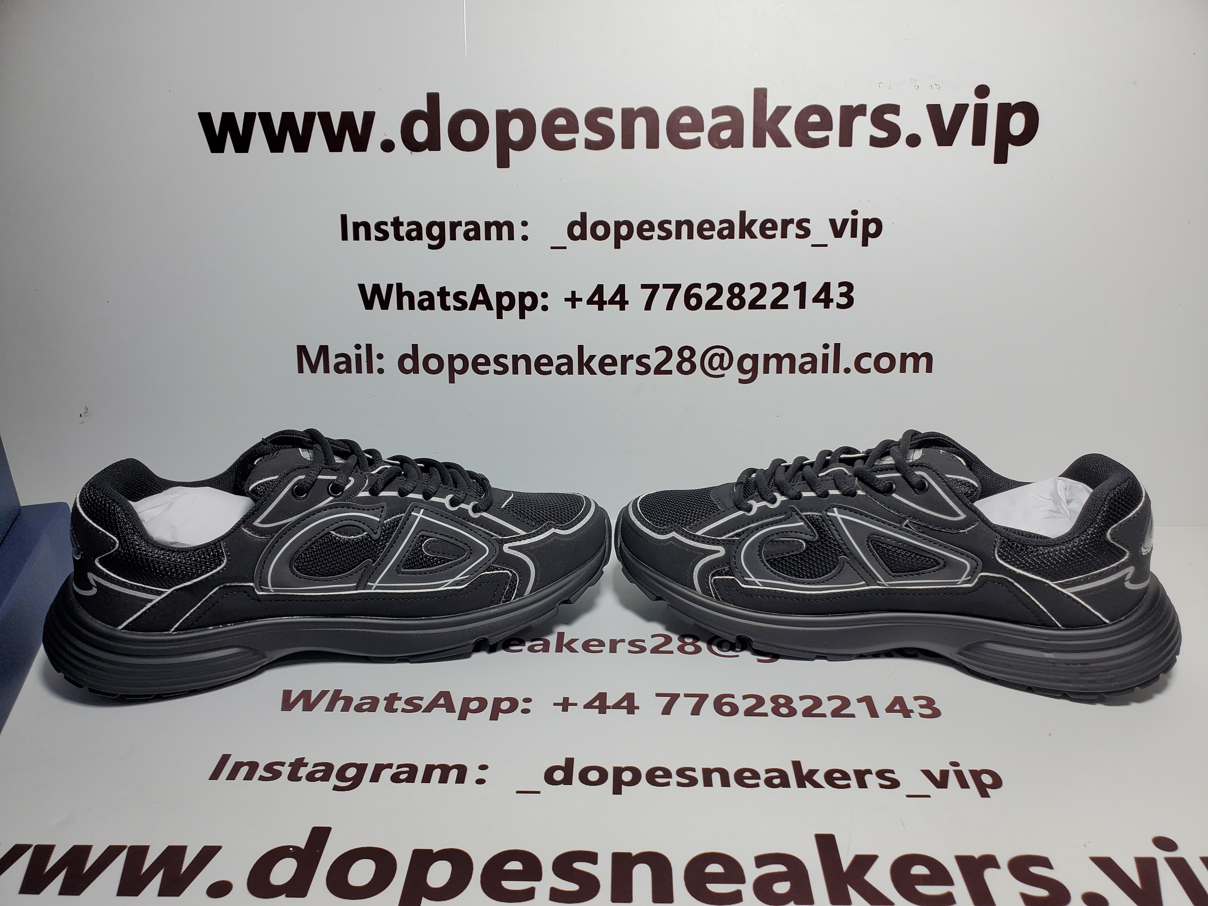 Dior B30 Triple Black 3SN279ZRF_H900 (Reflective) review JQ Igboanugo 01