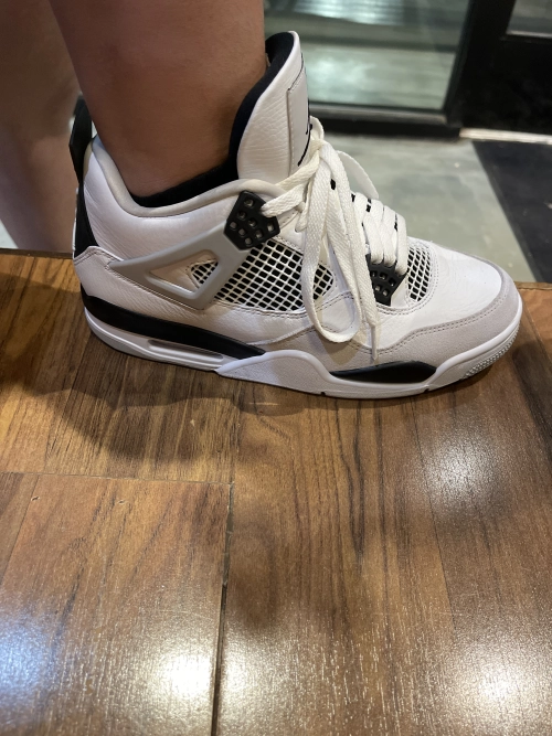 Air Jordan 4 Retro Military Black DH6927-111(Top Quality) review 