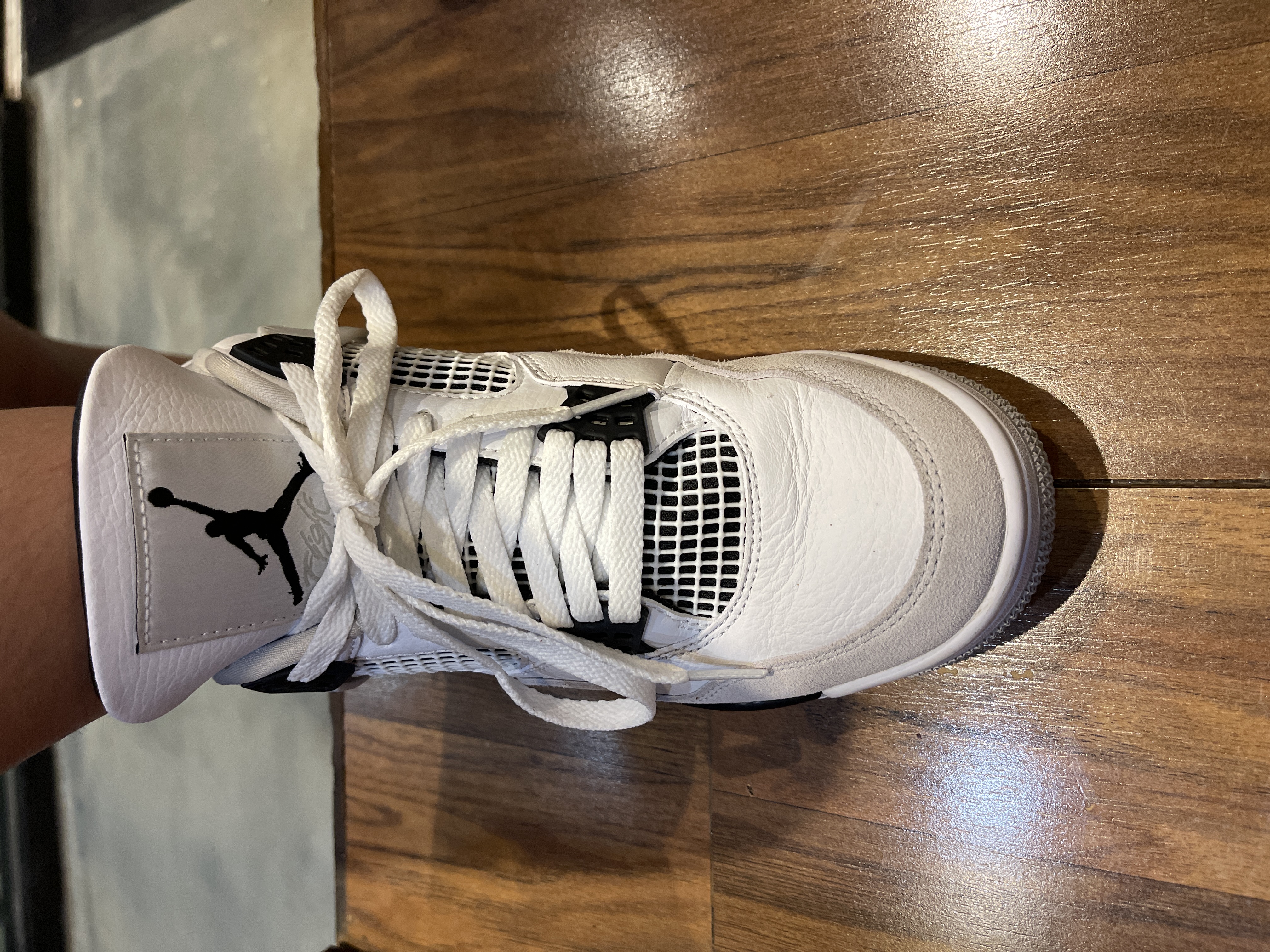 Air Jordan 4 Retro Military Black DH6927-111(Top Quality) review Ángel 01