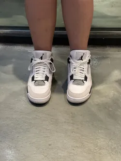 Air Jordan 4 Retro Military Black DH6927-111(Top Quality) review Ángel 04