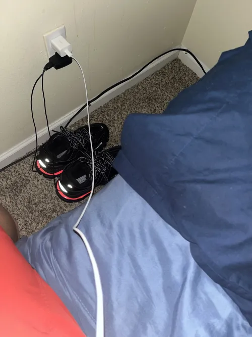 Balenciaga Track LED Black 555032 W1GB7 1000  review 