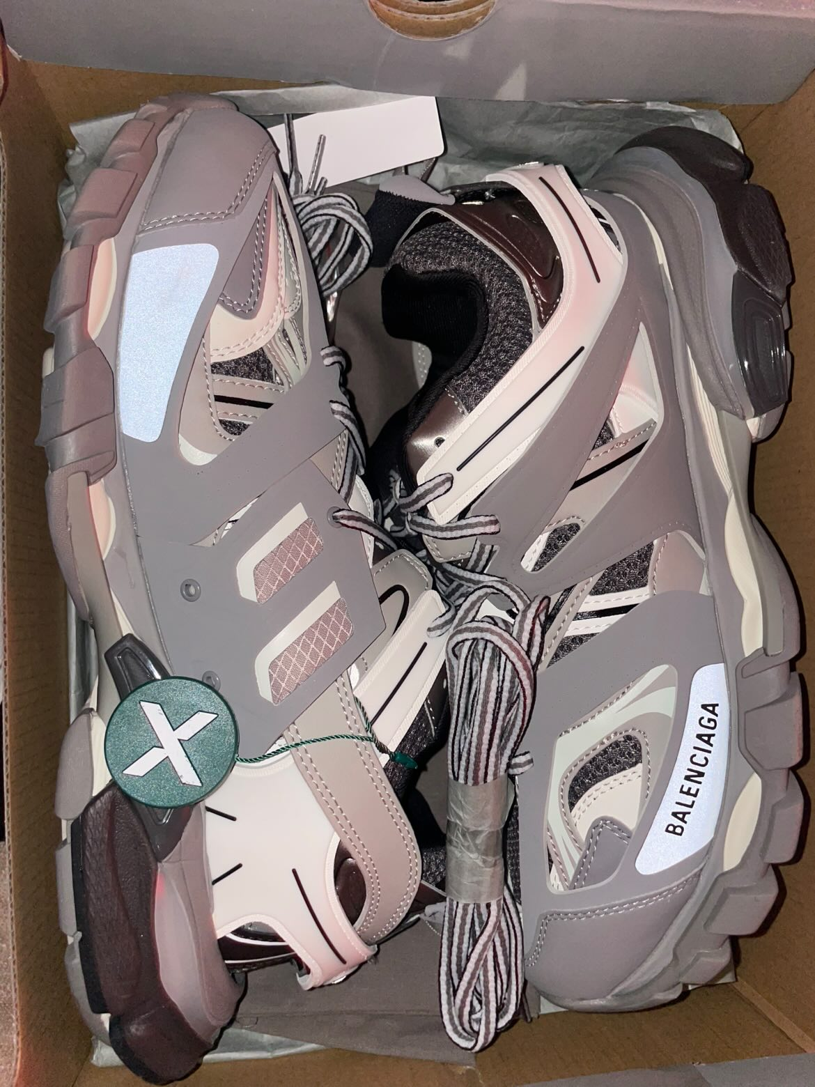 Balenciaga Track LED  Grey 555032 W1GB7 1214  review Ann Ntosi