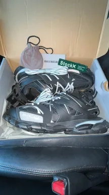 Balenciaga Track LED Black 555032 W1GB7 1000  review 