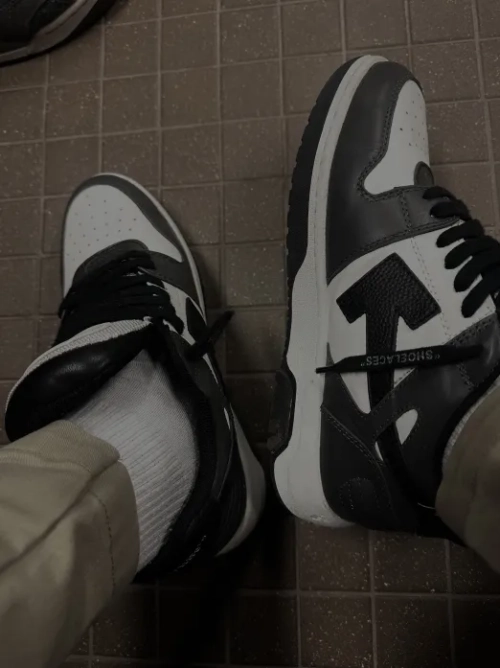 OFF-WHITE Out Of Office White Black White OMIA189C99LEA0011004 review 