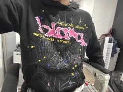 Sp5der P*NK Hoodie Black review Nick Rayleign
