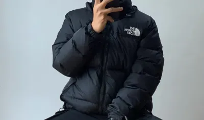 TheNorthFace Splicing White And Black review Daron forte