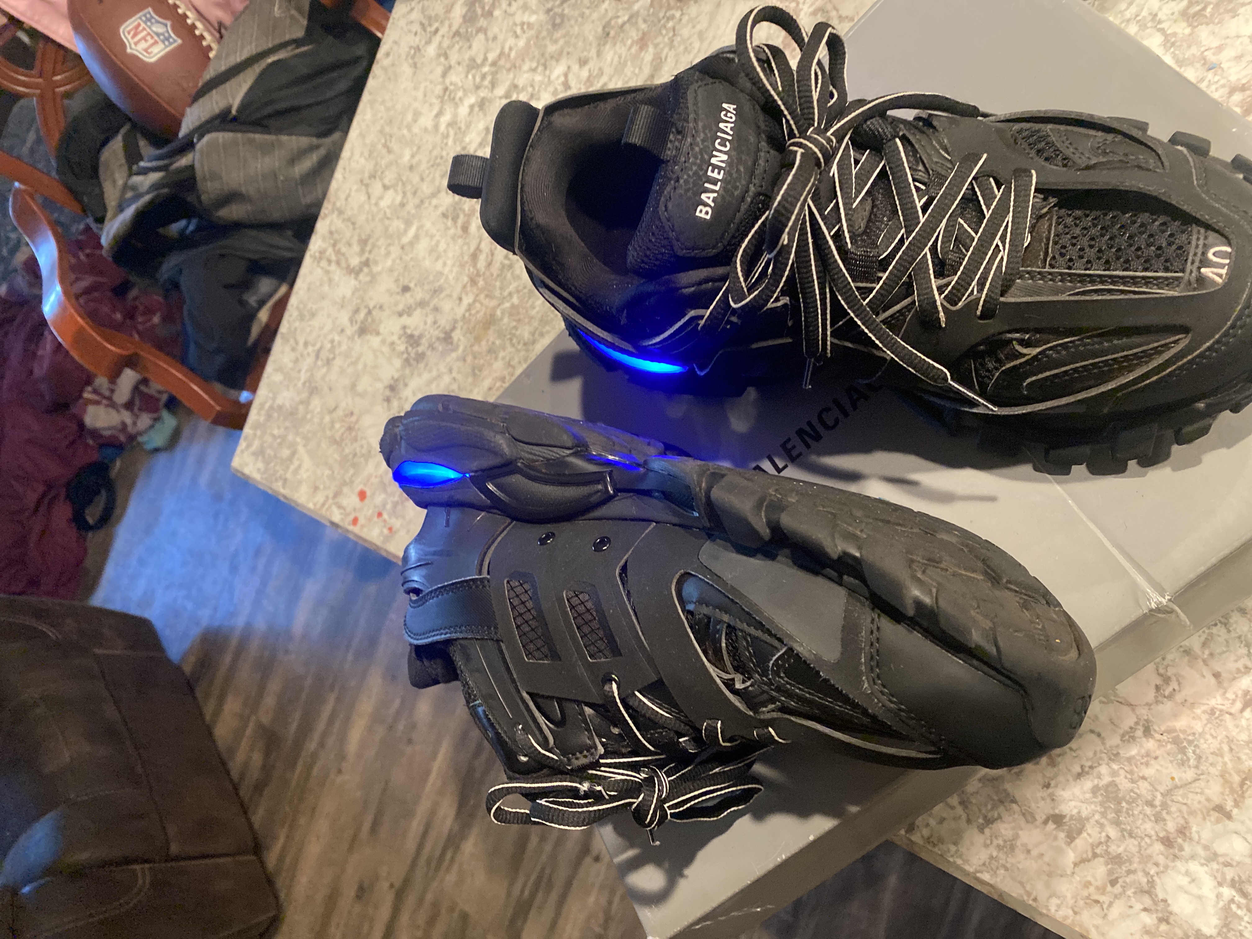 Balenciaga Track LED Black 555032 W1GB7 1000  review Elijah 00