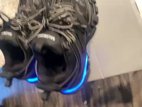 Balenciaga Track LED Black 555032 W1GB7 1000  review Elijah 04
