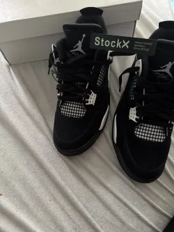 Air Jordan 4 Retro White Thunder FQ8138-001 review Hosam obaid 02
