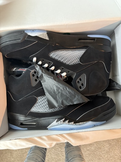 Air Jordan 5 Retro Black Metallic 845035-003 review Mali