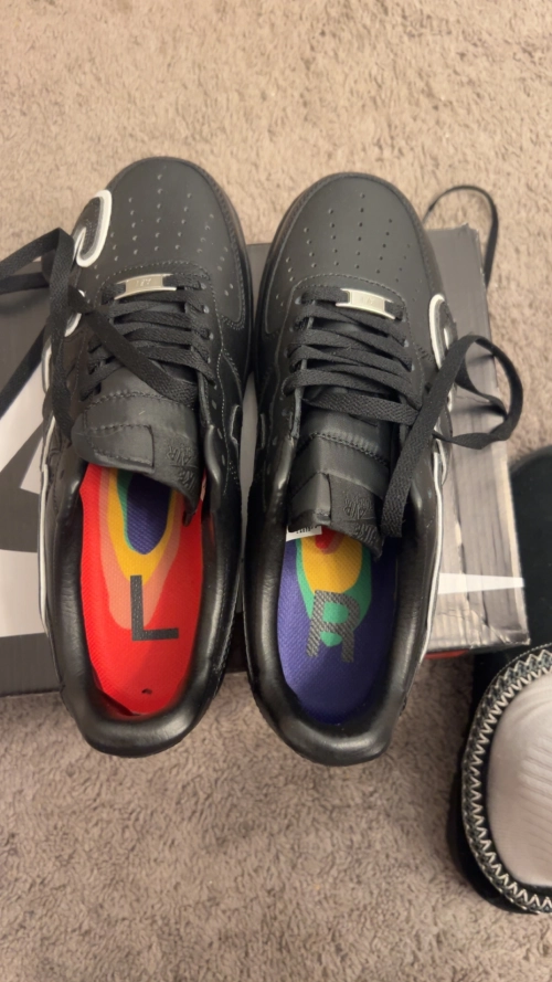 CPFM x Nike Air Force 1 All Black DC4457-001(2020) review 