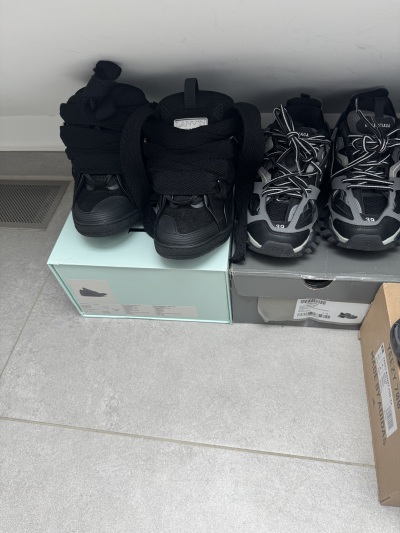 Lanvin Leather Curb Triple Black FU-SKDK12-DRAG-P25101047 review g8kickss