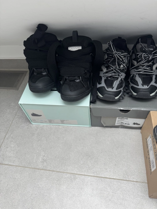 Lanvin Leather Curb Triple Black FU-SKDK12-DRAG-P25101047 review 