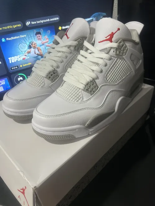 Air Jordan 4 Retro White Oreo CT8527-100（Top Quality） review 