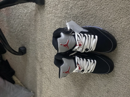 Air Jordan 5 Black Metallic Reimagined HF3975-001 review 