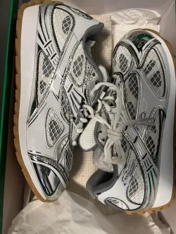 Bottega Veneta Orbit Silver  Reps review Aye