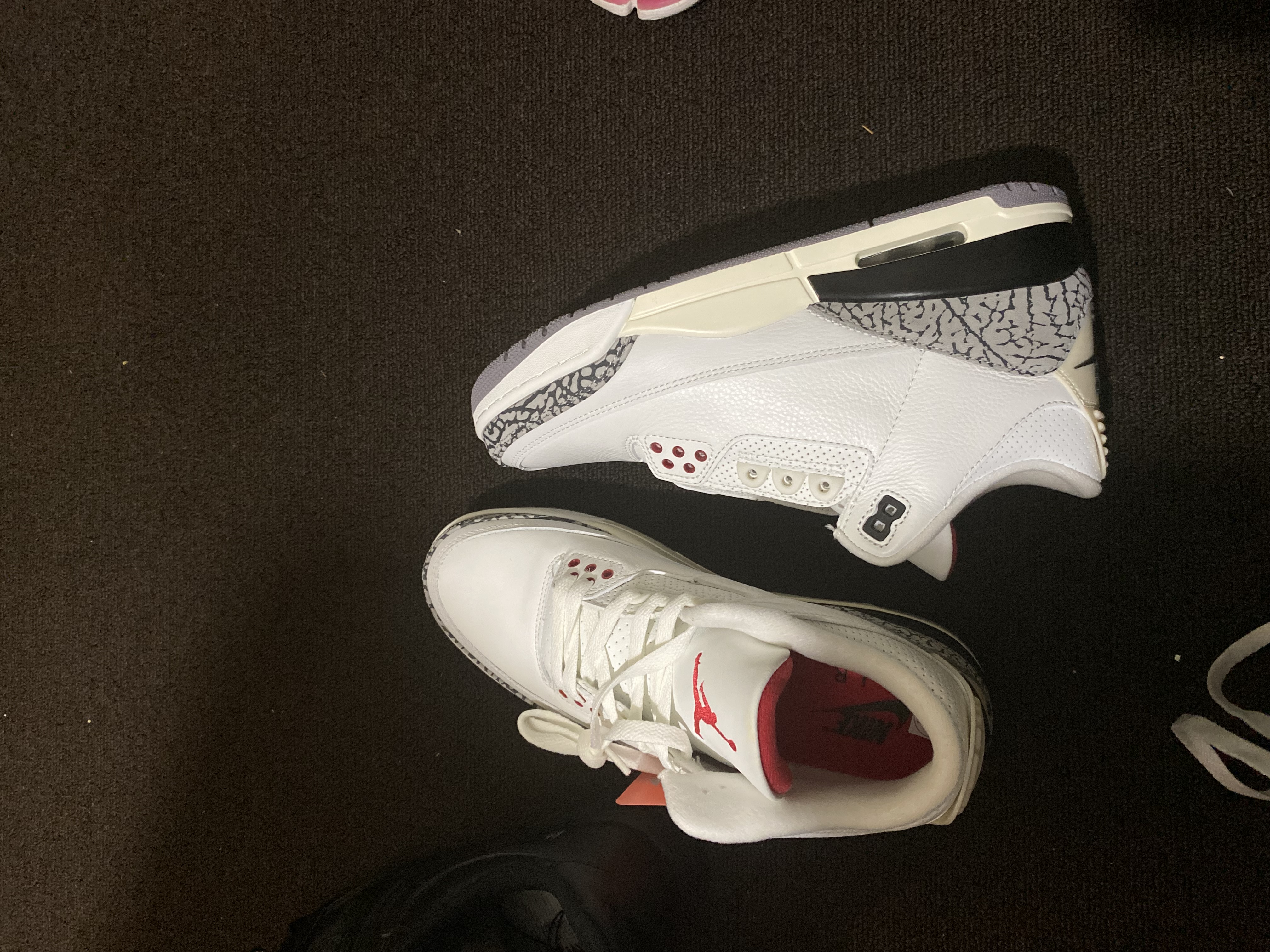 Air Jordan 3 “White Cement Reimagined” DN3707-100 review bran
