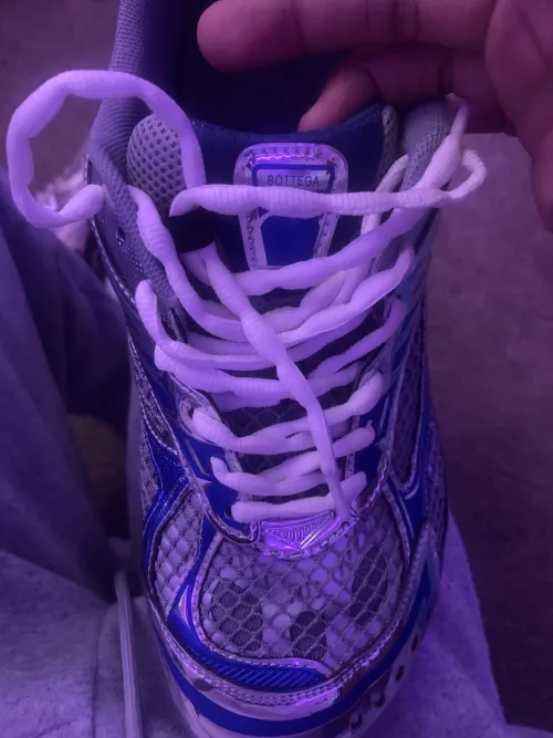 Bottega Veneta Orbit Blue Grey 741357V2X401375 review 