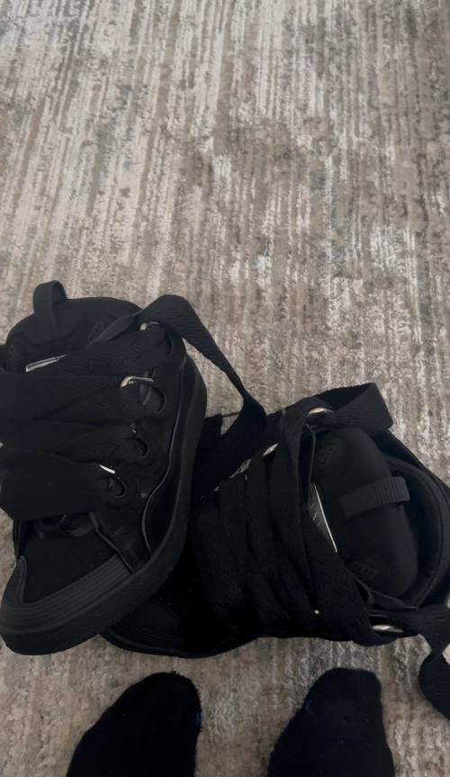 Lanvin Leather Curb Triple Black FU-SKDK12-DRAG-P25101047 review 