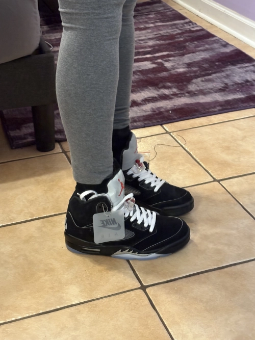 Air Jordan 5 Black Metallic Reimagined HF3975-001 review 