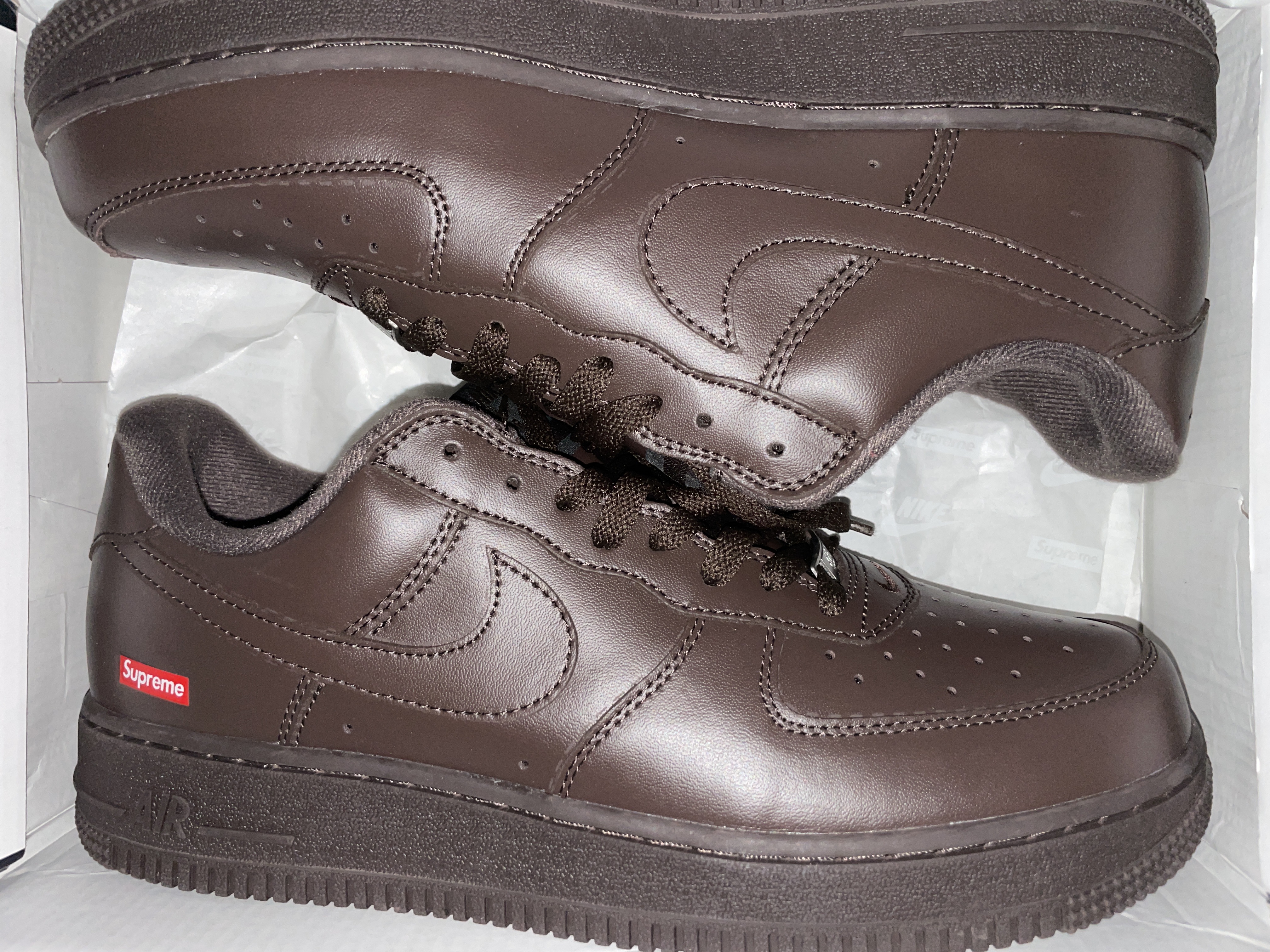 Supreme x Air Force 1 Low  Baroque Brown  CU9225-200 review Ty