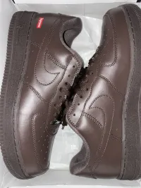 Supreme x Air Force 1 Low  Baroque Brown  CU9225-200 review 0