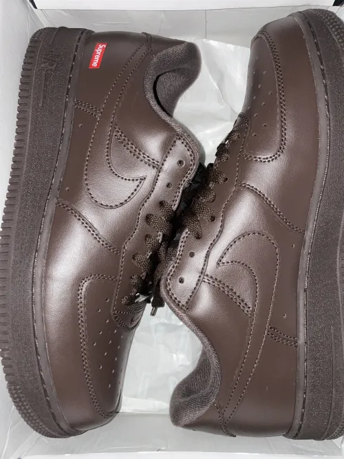 Supreme x Air Force 1 Low  Baroque Brown  CU9225-200 review 