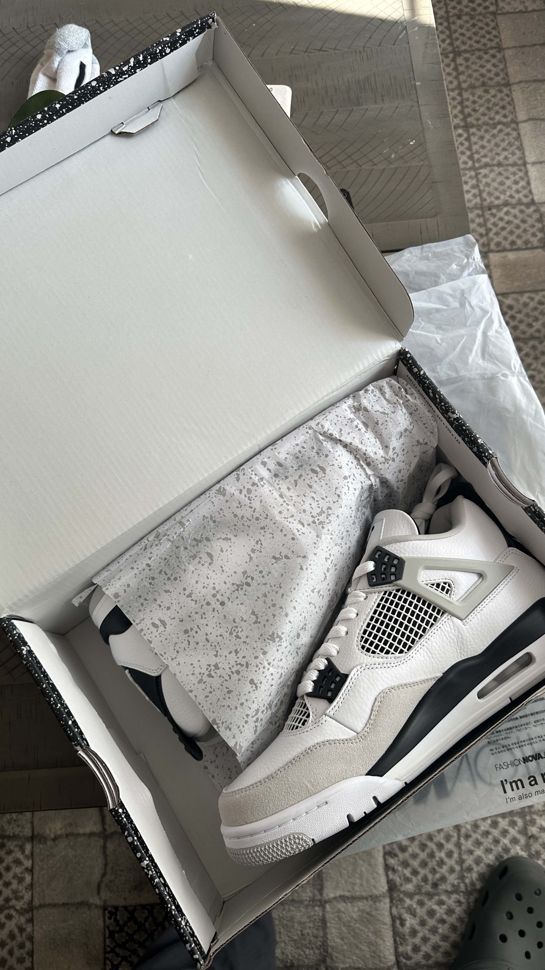 Air Jordan 4 Retro Military Black DH6927-111(Top Quality) review ec 01