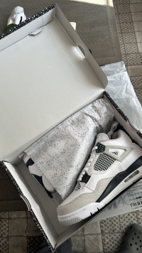 Air Jordan 4 Retro Military Black DH6927-111(Top Quality) review 1
